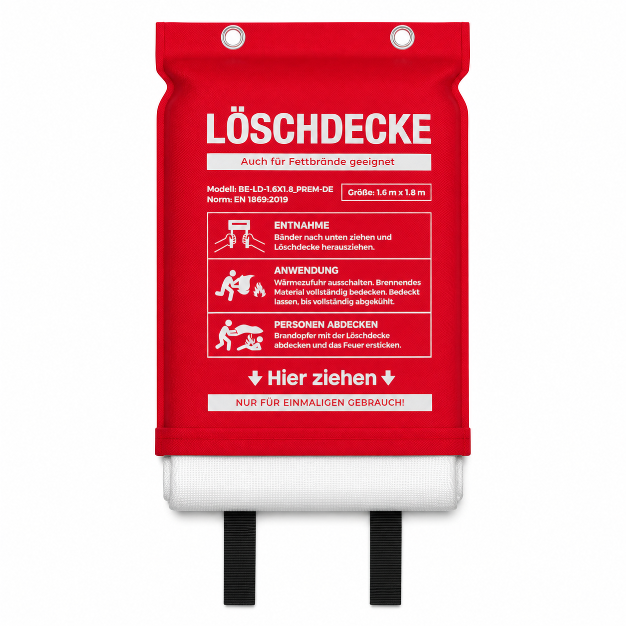 Fettbrand Löschdecke Brandschutz